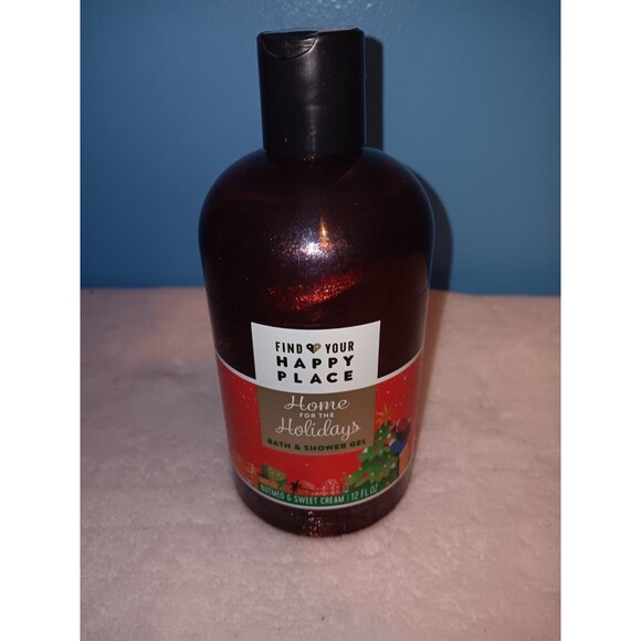 Find Your Happy Place HOME FOR THE HOLIDAYS Bath & Shower Gel 12 fl oz - Picture 1 of 11